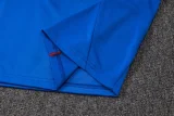 25-26 Man Utd Fancy blue Kids Half Pull Tracksuit #E25102(童装)(半拉链)