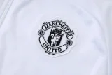25-26 Man Utd White Jacket Tracksuit #A2533