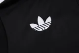 25-26 Germany Black Jacket Tracksuit #A2555
