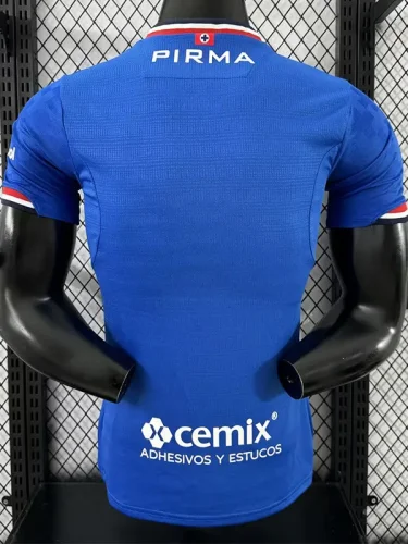 25-26 Cruz Azul Home Player Version Soccer Jersey