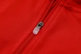 25-26 LIV Red Kids Half Pull Tracksuit #E2597(童装)(半拉链)