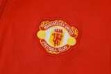 25-26 Man Utd Red Kids Half Pull Tracksuit #E2596(童装)(半拉链)