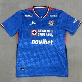 25-26 Cruz Azul Home Fans Soccer Jersey