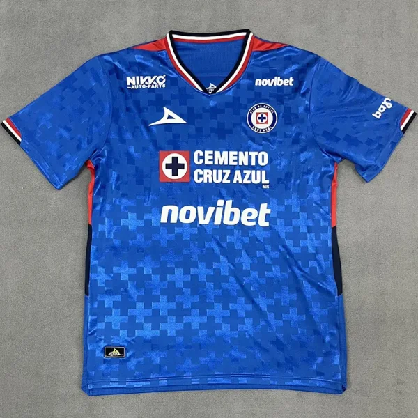 25-26 Cruz Azul Home Fans Soccer Jersey