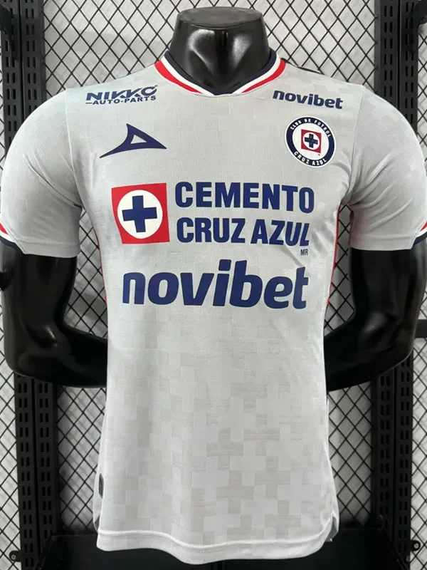 25-26 Cruz Azul Away Player Version Soccer Jersey