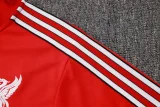25-26 LIV Red Kids Half Pull Tracksuit #E2597(童装)(半拉链)