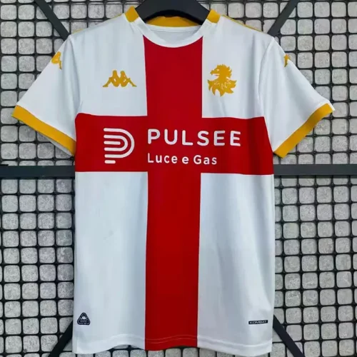 25-26 Genoa Away Fans Soccer Jersey
