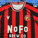 25-26 Walsall FC Home Fans Soccer Jersey