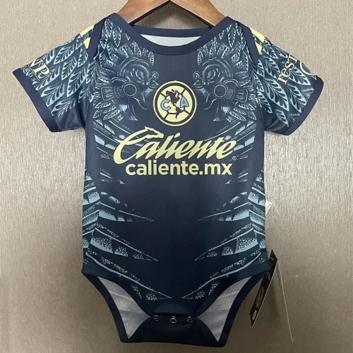 25-26 Club America Away Baby Infant Crawl Suit