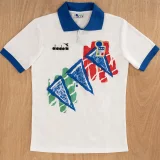 1994 Italy White Retro Training shirts