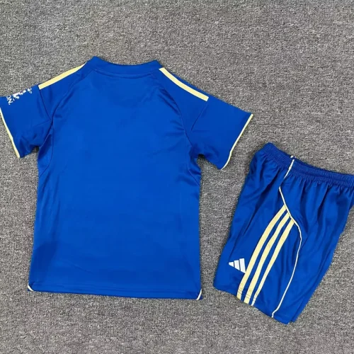25-26 Leicester City Home Kids Soccer Jersey