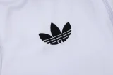 25-26 Germany White Kids Half Pull Tracksuit #E25115(童装)(半拉链)