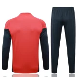 25-26 Bayern Orange Kids Half Pull Tracksuit #E25120(童装)(半拉链)