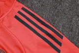 25-26 Bayern Orange Kids Half Pull Tracksuit #E25120(童装)(半拉链)