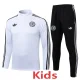 25-26 Germany White Kids Half Pull Tracksuit #E25115(童装)(半拉链)