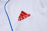 25-26 Bayern White Kids Half Pull Tracksuit #E25109(童装)(半拉链)