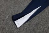 25-26 INT White Kids Half Pull Tracksuit #E25108(童装)(半拉链)
