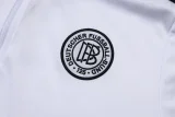 25-26 Germany White Kids Half Pull Tracksuit #E25115(童装)(半拉链)