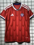25-26 Chile Red Fans Soccer Jersey