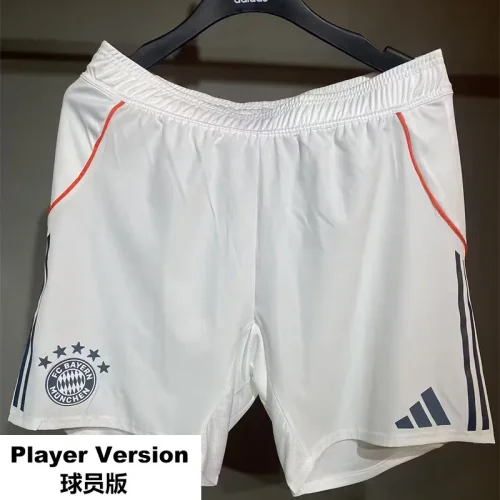 25-26 Bayern Away Player Version Shorts Pants (High Quality)(球员短裤)