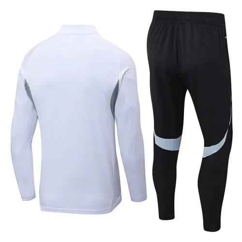 25-26 Germany White Half Pull Tracksuit (半拉链)
