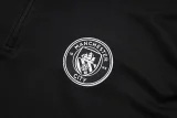 25-26 Man City Black Half Pull Tracksuit (半拉链)