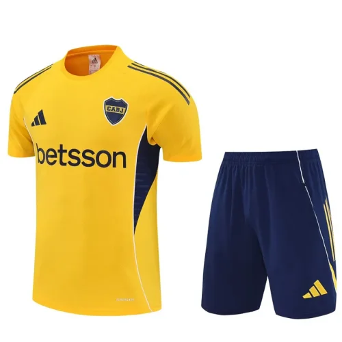25-26 Boca Juniors Yellow Training Short Suit