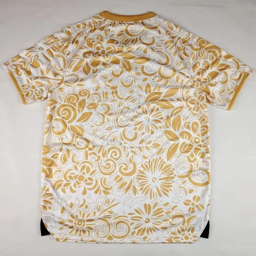 25-26 Palestina FC Yellow White Training shirts (阿拉伯文)