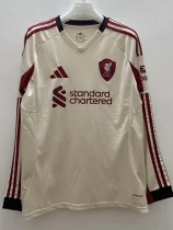 25-26 LIV Away Long Sleeve Soccer Jersey (长袖)