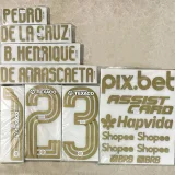 25-26 Flamengo Third Prints Sponsors Fans Soccer Jersey