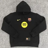 25-26 BAR Black Hoody 黑色(加绒)彩标