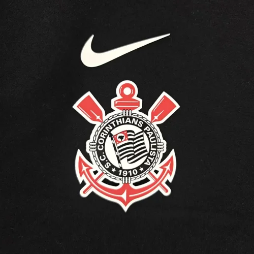 25-26 Corinthians Black Hoody 黑色(加绒)