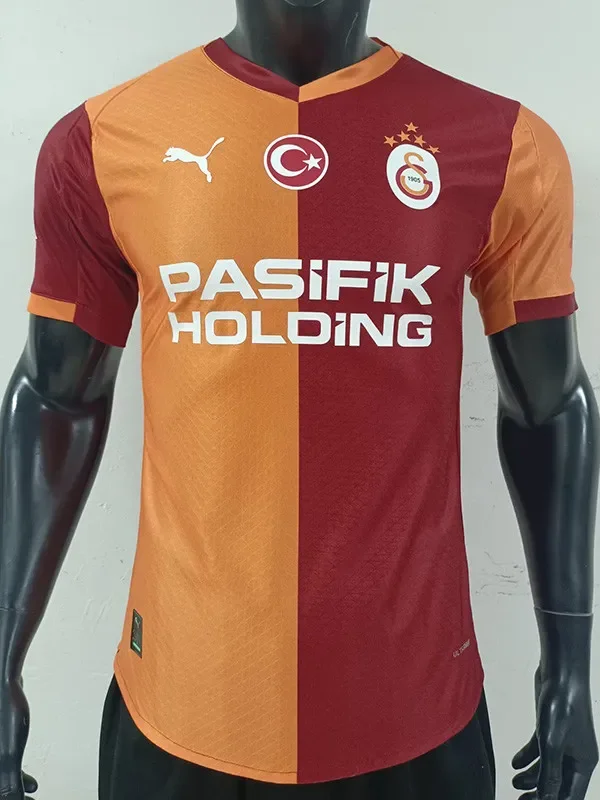 25-26 Galatasaray Home Player Version Soccer Jersey (五星)