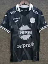 25-26 Motagua Black Fans Soccer Jersey 莫塔瓜