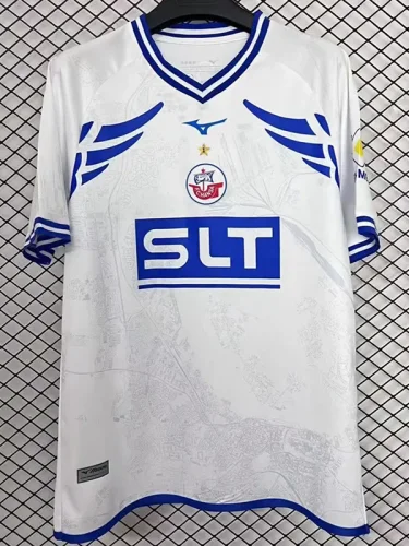 25-26 Hansa Rostock Away Fans Soccer Jersey