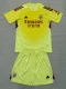 25-26 Benfica Yellow Goalkeeper Kids Soccer Jersey
