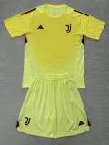 25-26 JUV Yellow GoalKeeper Kids Soccer Jersey