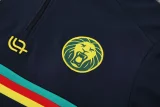 25-26 Cameroon Royal blue Half Pull Tracksuit (半拉链)