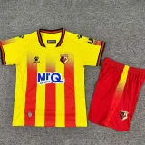 25-26 Watford Home Kids Soccer Jersey