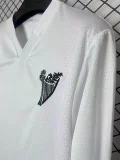 2025 Hibernian FC White 125th Anniversary Long Sleeve Soccer Jersey (长袖)