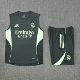 25-26 RMA Army green Tank top and shorts suit