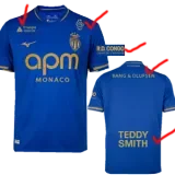 25-26 Monaco Away Player Version Soccer Jersey