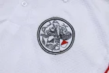 25-26 Ajax White Polo Tracksuit #C2559