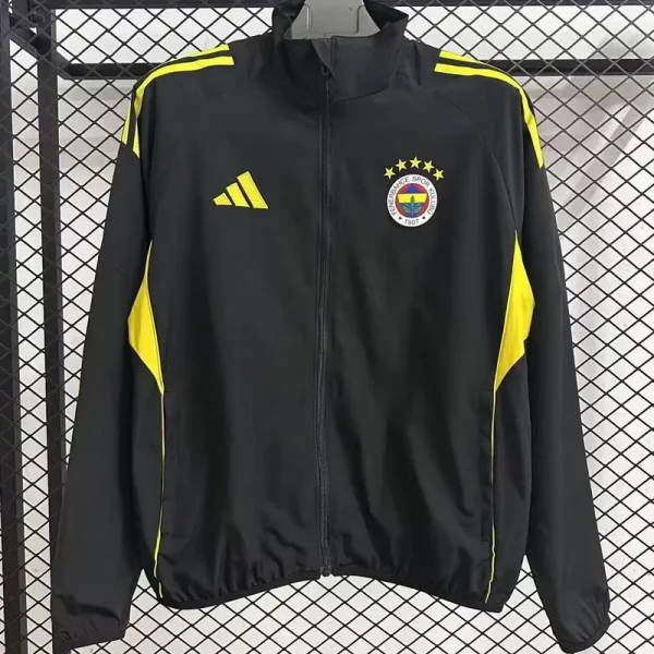 25-26 Fenerbahce Black Windbreaker
