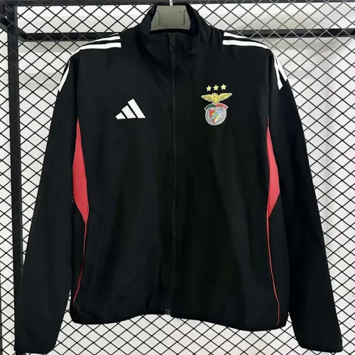 25-26 Benfica Black Windbreaker