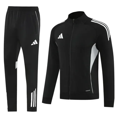 2025 AD Black Jacket Tracksuit #AJ25