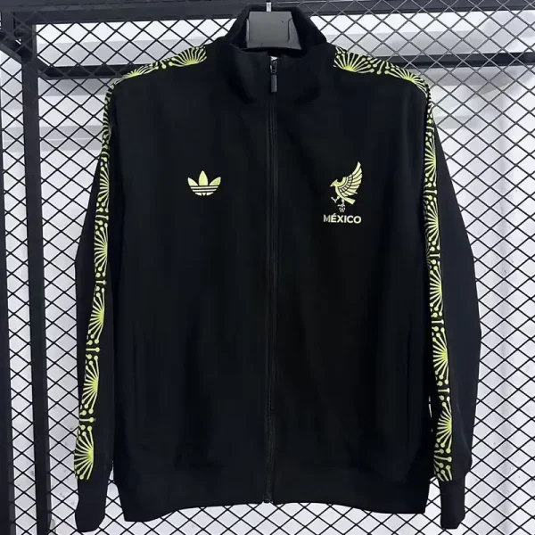 25-26 Mexico Black Windbreaker