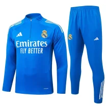 25-26 RMA Lake blue Half Pull Tracksuit #B2570(半拉链)
