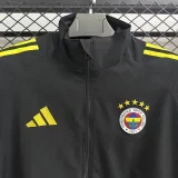 25-26 Fenerbahce Black Windbreaker