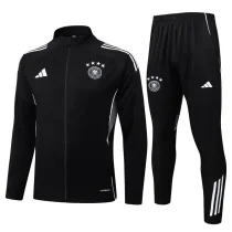 25-26 Germany Black Jacket Tracksuit #A2573